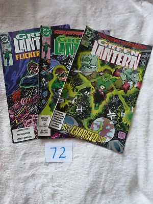Buy 3 X DC Comics Green Lantern Feb 92, March 92 And July 93 Ex Con (72) • 6.50£