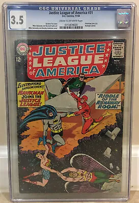 Buy Justice League #31 Of America Hawkman Joins The Jla Hawkgirl Cameo • 47.42£