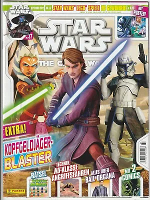 Buy STAR WARS: THE CLONE WARS #37/2012 No Extra/Poster, Panini COMICHEFT Z2 • 1.55£