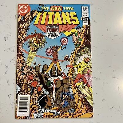 Buy New Teen Titans 28 2nd Terra 1st Cover Appearance DC Comics Wolfman Perez • 3.94£