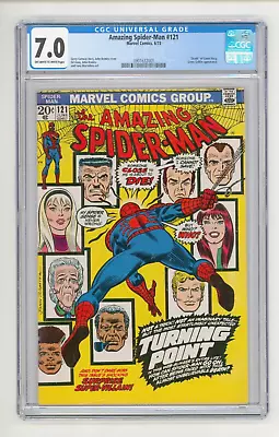 Buy Amazing Spider-Man #121 CGC 7.0 F-VF White Pages • 449£