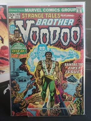 Buy STRANGE TALES #169- 1st Brorther Voodoo (aka DR. Voodoo) Marvel 1973 • 103.94£