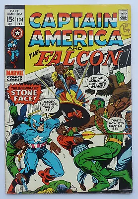 Buy Captain America And The Falcon #134 - Marvel Comics February 1971 FN 6.0 • 23.95£