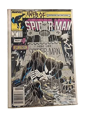 Buy Web Of Spider-Man #32 Iconic Mike Zeck Cover Newsstand Variant Kraven Last Hunt • 47.32£