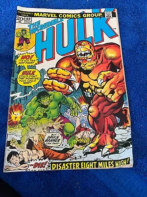 Buy Marvel Comic The Incredible Hulk #169 (Nov 1973, Marvel) Estate Vintage  • 17.59£