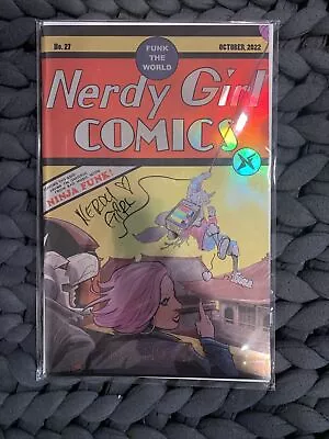 Buy Ninja Funk 1 -Nerdy Girl Comics Exclusive Signed Foil Detective Comics 27 Homage • 38.73£