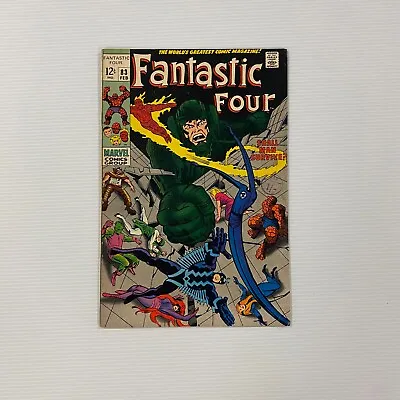 Buy Fantastic Four #83 1968 FN+ Cent Copy Pence Stamp 2nd Appearance Of Franklin • 70£