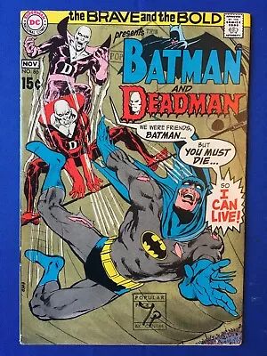 Buy Brave & The Bold #86 VG+ (4.5) DC ( Vol 1 1969) Batman, Deadman, Neal Adams Art • 18£