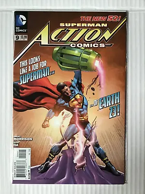 Buy Action Comics # 9 Rags Morales Variant Edition New 52 First Print Dc Comics  • 24.95£