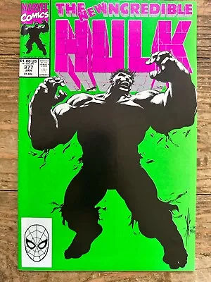 Buy Hulk 377 VF/NM 9.0 1st Appearance Of Professor Hulk + Guilt Hulk Marvel Comics • 3.99£