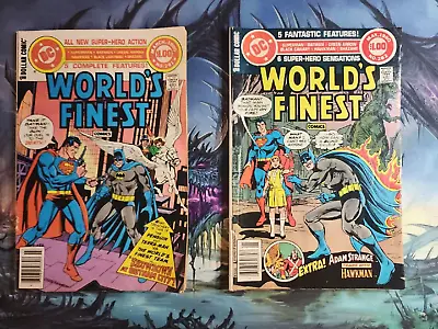 Buy 💥WORLD'S FINEST #261 & 262 Comic  Superman Batman 1980 SEE DETAILS • 11.86£