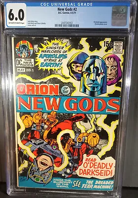Buy New Gods #2 DC 1971 Kirby Story And Art 2nd DARKSEID  • 48.25£