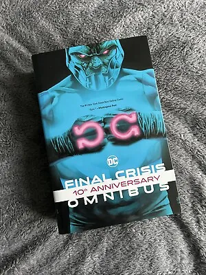 Buy Final Crisis Omnibus Grant Morrison 10th Anniversary Hardcover DC Comics • 50£