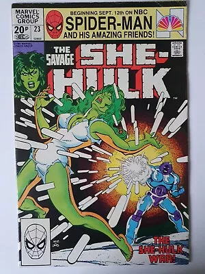Buy The Savage She-Hulk #23 December 1981 Marvel Comics  • 5£