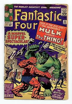 Buy Fantastic Four #25 FR/GD 1.5 1964 • 110.69£