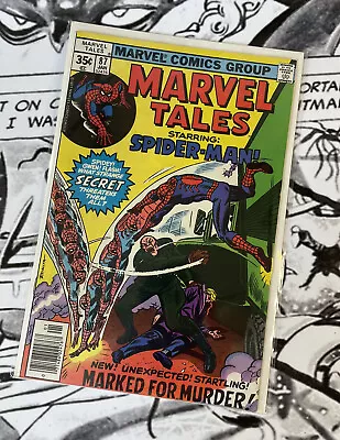 Buy MARVEL TALES # 87 VFN  (Reprints AMAZING SPIDER-MAN # 108  DR STRANGE App 1978) • 14.99£