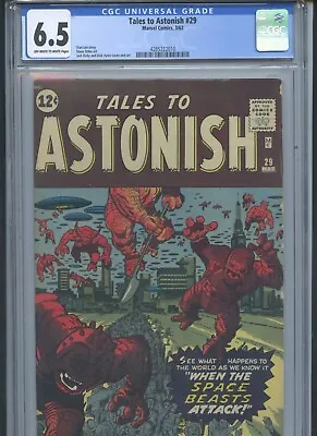 Buy Tales To Astonish #29 1962 CGC 6.5~ • 297.64£