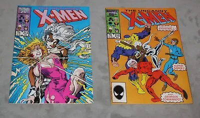 Buy The Uncanny X-MEN #214, #215, Marvel Comics 1986 Lot Of 2 - HIGH GRADE • 15.83£