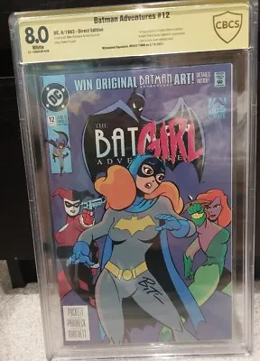 Buy BATMAN ADVENTURES #12 CBCS 8.0(was CGC) Signed By Bruce Timm, 1st Harley Quinn • 425£