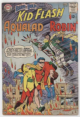 Buy Brave And The Bold 54 DC 1964 GD VG 1st Teen Titans Robin Kid Flash Aqualad • 240.94£