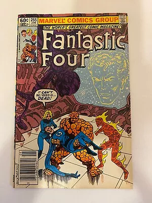 Buy Fantastic Four #255 Marvel 1983 VG+F   TRAPPED  In The NEGATIVE ZONE” Byrne • 1.60£