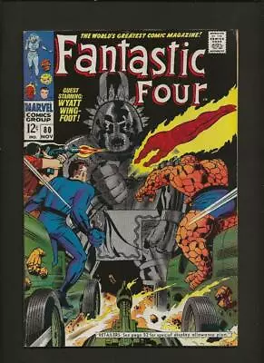 Buy Fantastic Four 80 FN+ 6.5 High Definition Scans • 23.72£