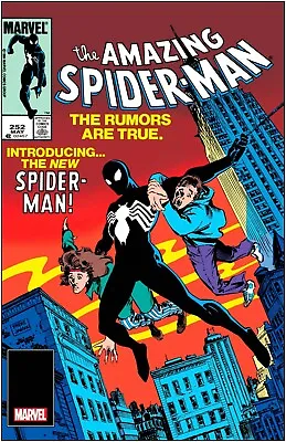 Buy Amazing Spider-man #252 Facsimile Foil Edition New Printing - Marvel • 9.95£