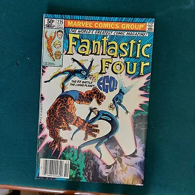 Buy Fantastic Four #235 Newsstand 1961 Series Marvel  Ego • 15.17£
