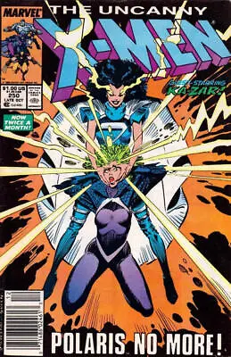 Buy Uncanny X-Men, The #250 (Newsstand) FN; Marvel | Chris Claremont Marc Silvestri • 2.96£