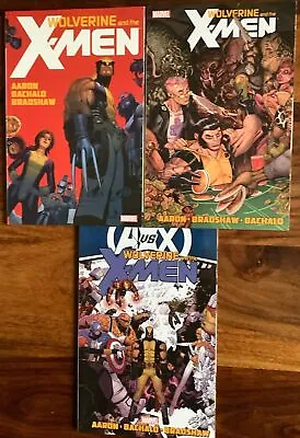 Buy Wolverine And The X-Men Volumes 1 - 3 Marvel Graphic Novels TPB Jason Aaron • 9.99£