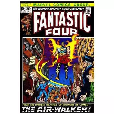 Buy Fantastic Four (1961 Series) #120 In Fine + Condition. Marvel Comics [m  • 68.40£