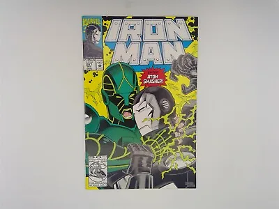 Buy Iron Man #287 Marvel Comics 1992 VF- Atom Smasher! FL • 2.38£