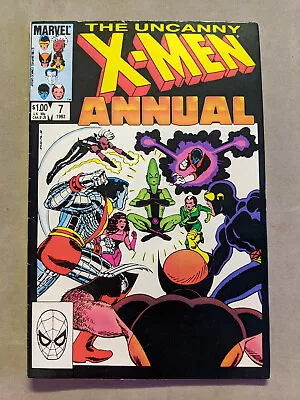 Buy Uncanny X-Men Annual #7 Marvel Comics, 1983, FREE UK POSTAGE • 5.99£