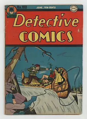 Buy Detective Comics #100 GD+ 2.5 1945 • 511.69£
