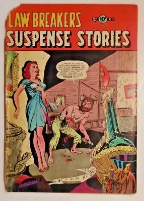 Buy Lawbreakers Suspense Stories #11 Classic! Severed Tongues, Negliges, ETC.! • 1,182.55£