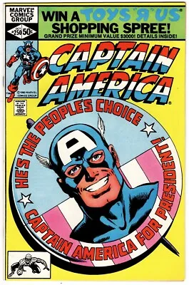 Buy Captain America #250, October 1980, John Byrne Art, HIGH GRADE • 24.76£