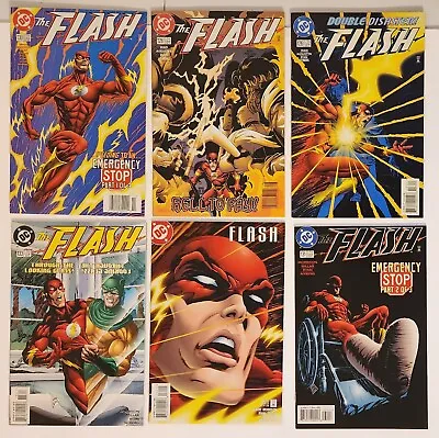 Buy DC Flash 126 128 130 131 132 133 Comic Lot Of 6 Mark Millar Waid 2nd Series 1997 • 14.18£