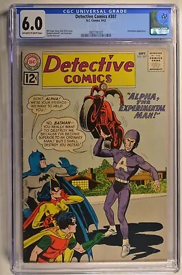 Buy Detective Comics #307 CGC 6.0 OW/W Batwomen App. 9/1962 DC Comics • 217.42£