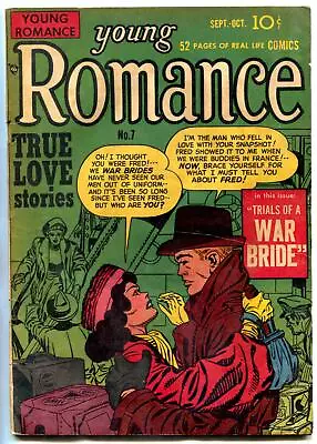 Buy Young Romance Comics #7 1948- Simon & Kirby Art- Trials Of A War Bride VG • 171.89£