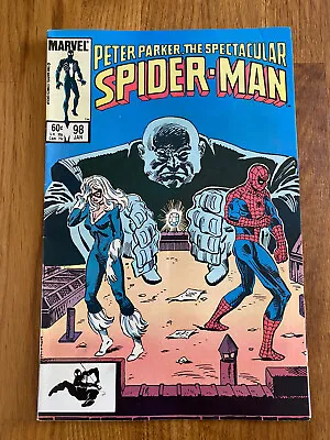 Buy Peter Parker The Spectacular Spider-man #98 - Marvel Comics - 1984 • 26.50£