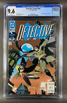 Buy Detective Comics (1939) #648 CGC Graded 9.6 1st Appearance Spoiler (3821182022) • 99.12£