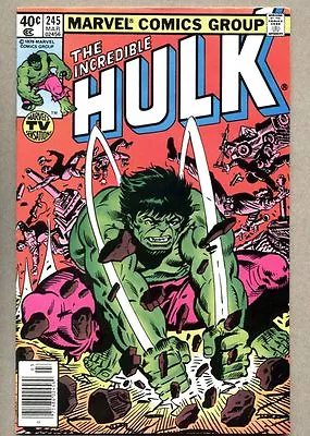 Buy Incredible Hulk #245-1980 Fn+ Al Milgrom Captain Marvel • 9.51£