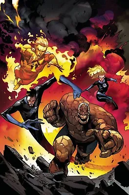 Buy Marvel Fantastic Four #11 Pepe Larraz 1:100 Virgin Variant Cover M/NM • 79.44£