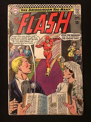 Buy Flash 165 Reader Dc 1966 Some Burns On Cover Right And A Few Pages Pr • 8.68£