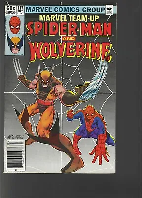 Buy MARVEL TEAM-UP #117 1982 9.4 Wolverine • 63.25£