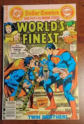 Buy World's Finest 246 Superman Batman 1978 DC Comics 8.0 (VF) • 7.90£