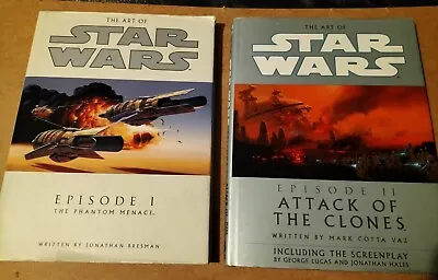 Buy The Art Of Star Wars: Episode 1 And Episode 2 Hardback Book • 10£