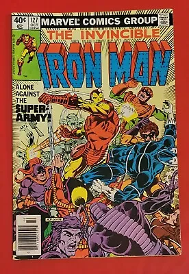 Buy Invincible Iron Man #127 (Marvel, 1979) Romita Jr Layton ~ Newsstand Variant • 6.51£