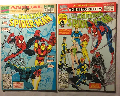 Buy Amazing Spider Man Annual #25, 1991.Annual #26, 1992. Marvel Comics. • 12£
