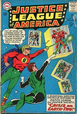 Buy Justice League Of America # 22 - 2nd Sa Justice Society - Key - Sekowsky Art • 34.99£